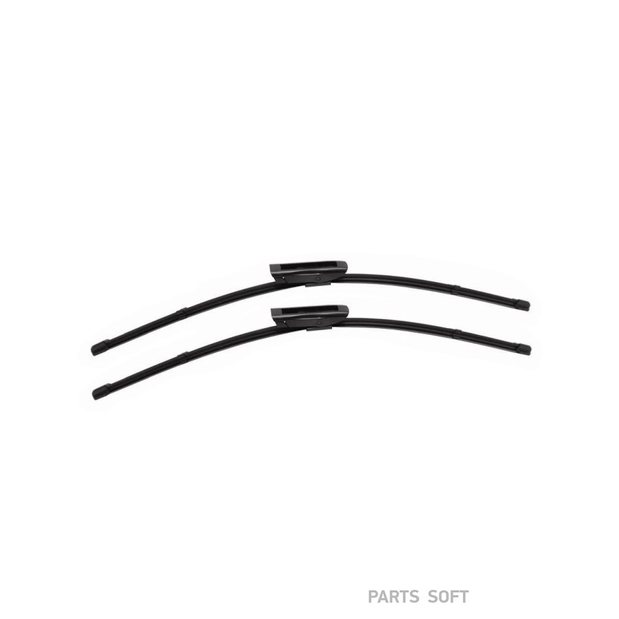 Щетка стеклоочистителя бескаркасная (600/400 мм) "AVS" Extra Line (RENAULT Clio III, Megane III) (2 - AVS None None